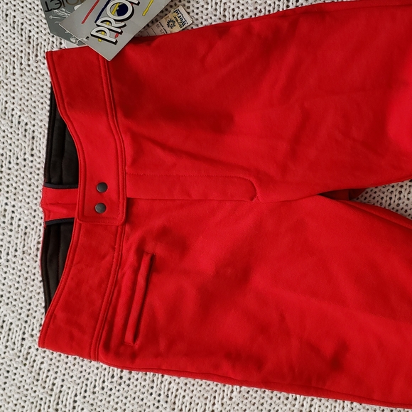 Vintage men's ski pants 30 red NWT - Picture 2 of 9